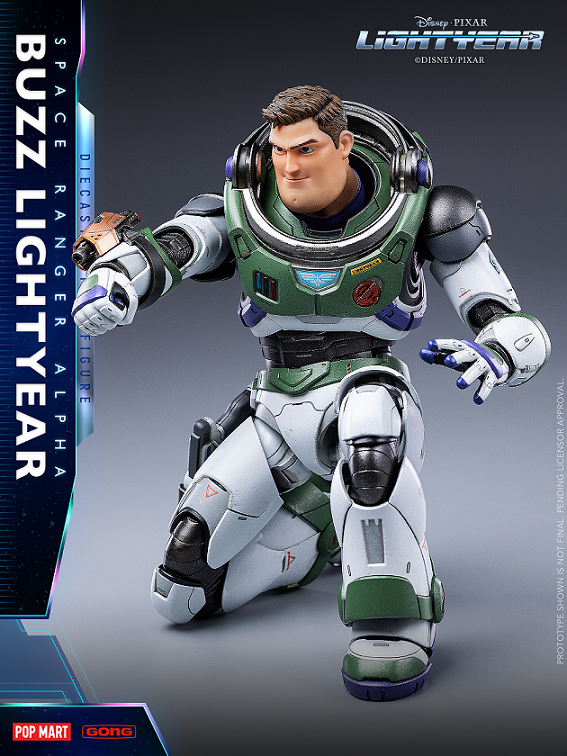 POPMARTGONG Resonance Lightyear Story Buzz Lightyear Alloy Articulated Figure