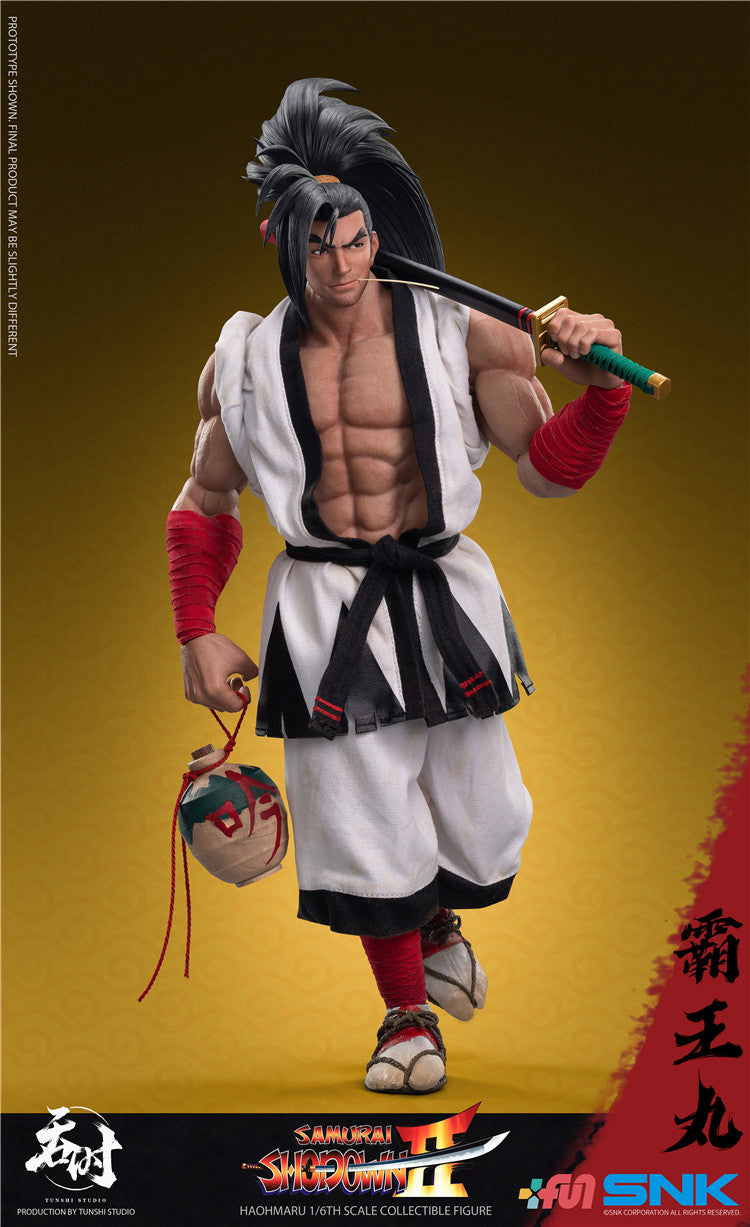 Officially Licensed SNK 1/6 Scale Samurai Shodown Haohmaru Hell Transformation Articulated Figure