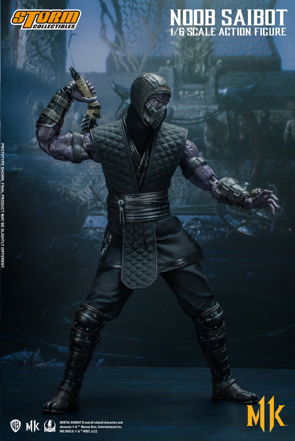 Storm Toys 1/6 Mortal Kombat NOOB SAIBOT Action Figure DCMK12