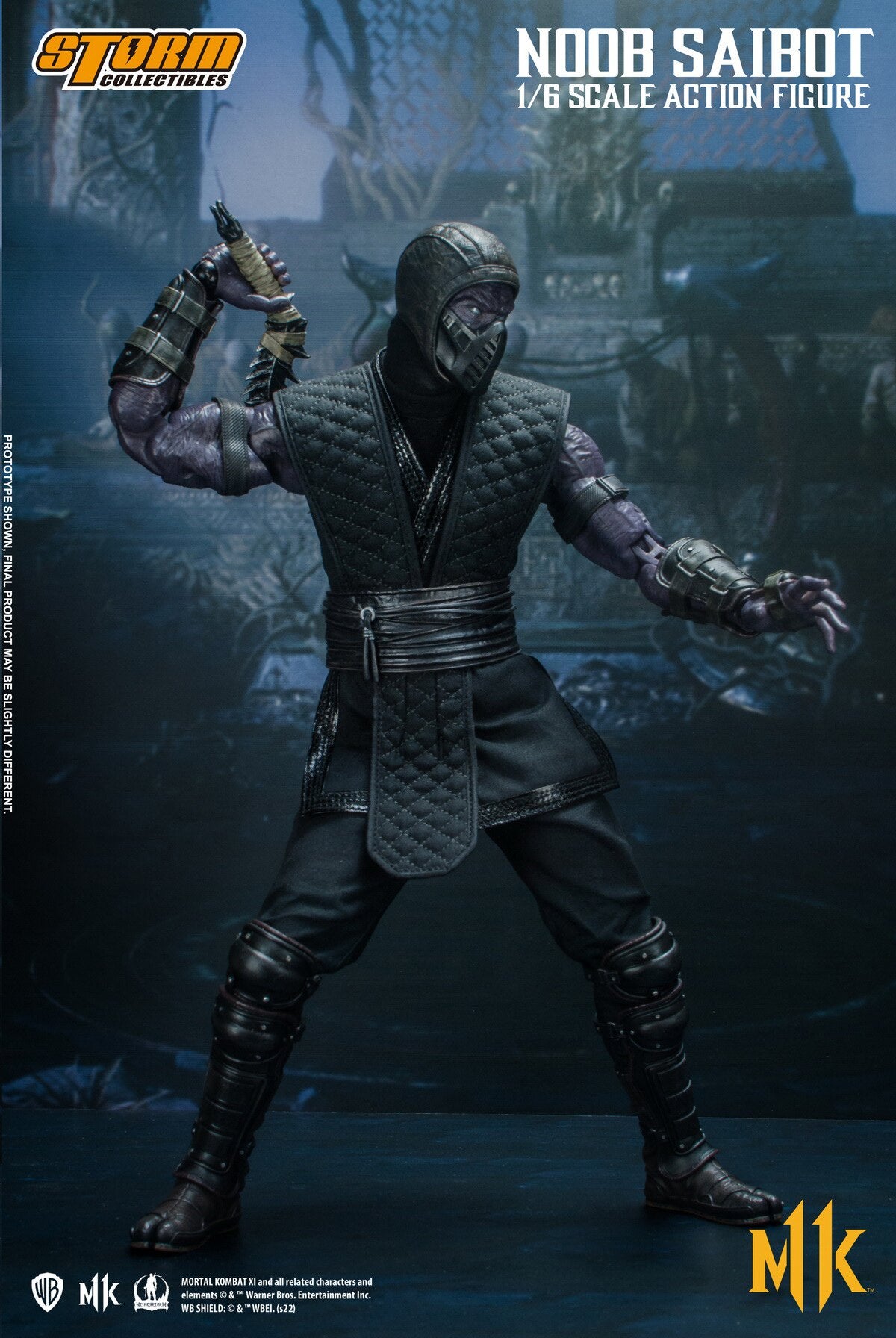 Storm Toys 1/6 Mortal Kombat NOOB SAIBOT Action Figure DCMK12