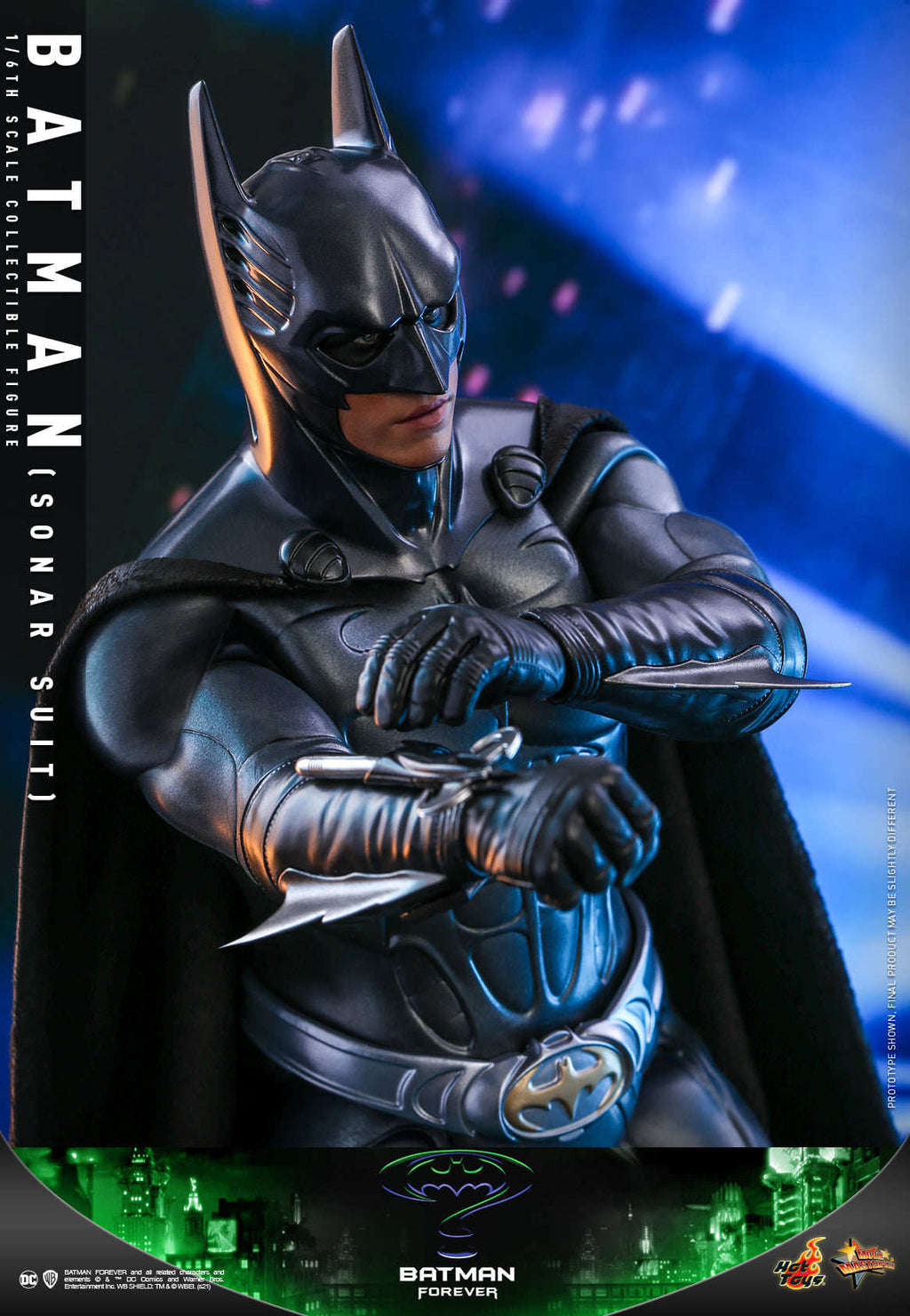 HOTTOYS HT 1/6 Batman Forever Sonar Suit Articulated Figure MMS593