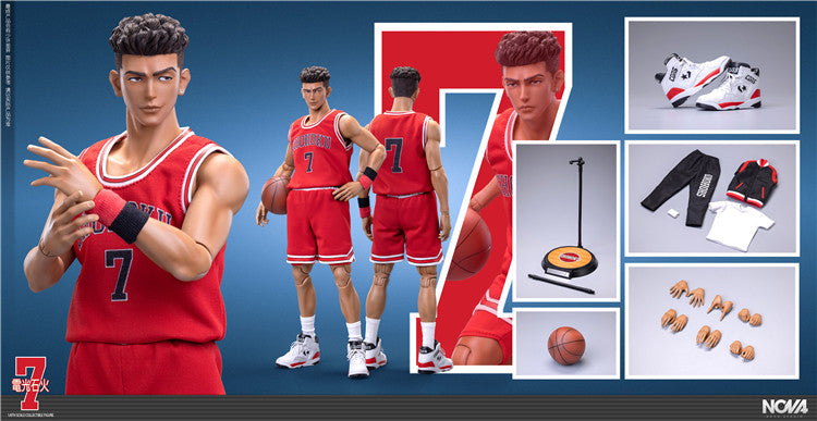 NOVA Studio 1/6 Basketball Player #7, Dianguang Shihuo, Ryota Miyagi Action Figure NS0605