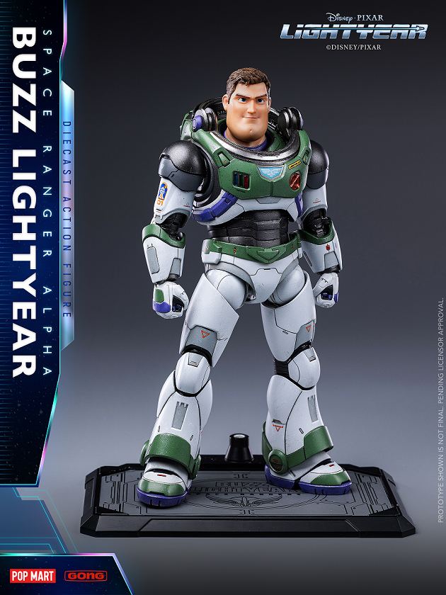 POPMARTGONG Resonance Lightyear Story Buzz Lightyear Alloy Articulated Figure