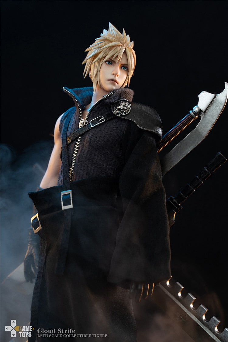 GAMETOYS 1/6 Fantasy Warriors AC Version Final Cloud Action Figure GT-006