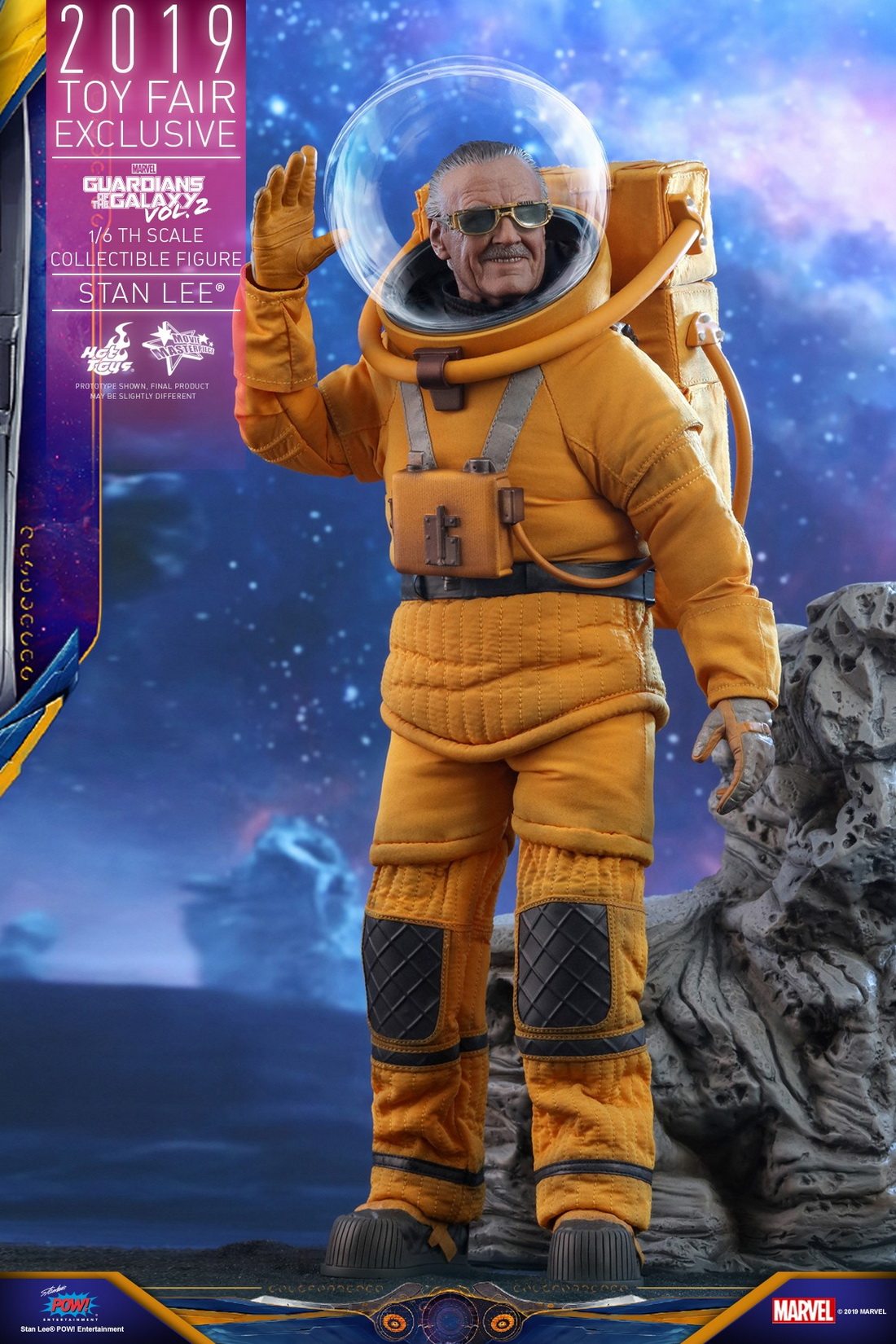 HOTTOYS HT 1/6 Stan Lee 2.0 Event Exclusive Articulated Figure MMS545
