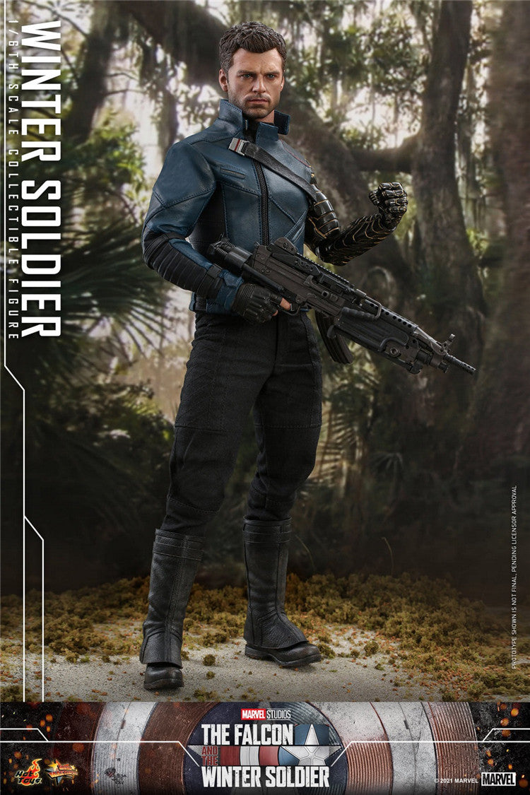 HOTTOYS 1/6 Falcon & Winter Soldier Bucky Bucky Winter Soldier Figure TMS039