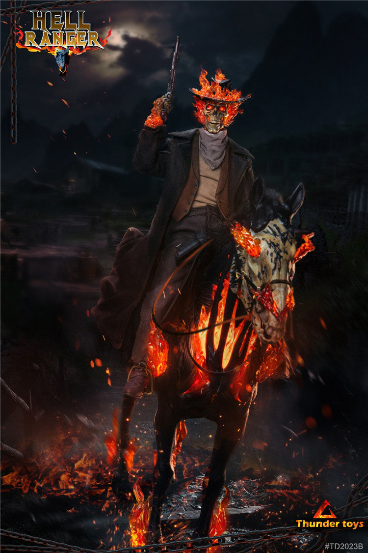 Thunder Toys 1/6 Hell Rider Hell Horse Action Figure TD2023-b