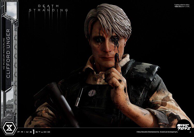 P1S (Prime 1 Studio) 1/2 Scale Statue: Death Stranding — Clifford (Mads Mikkelsen)