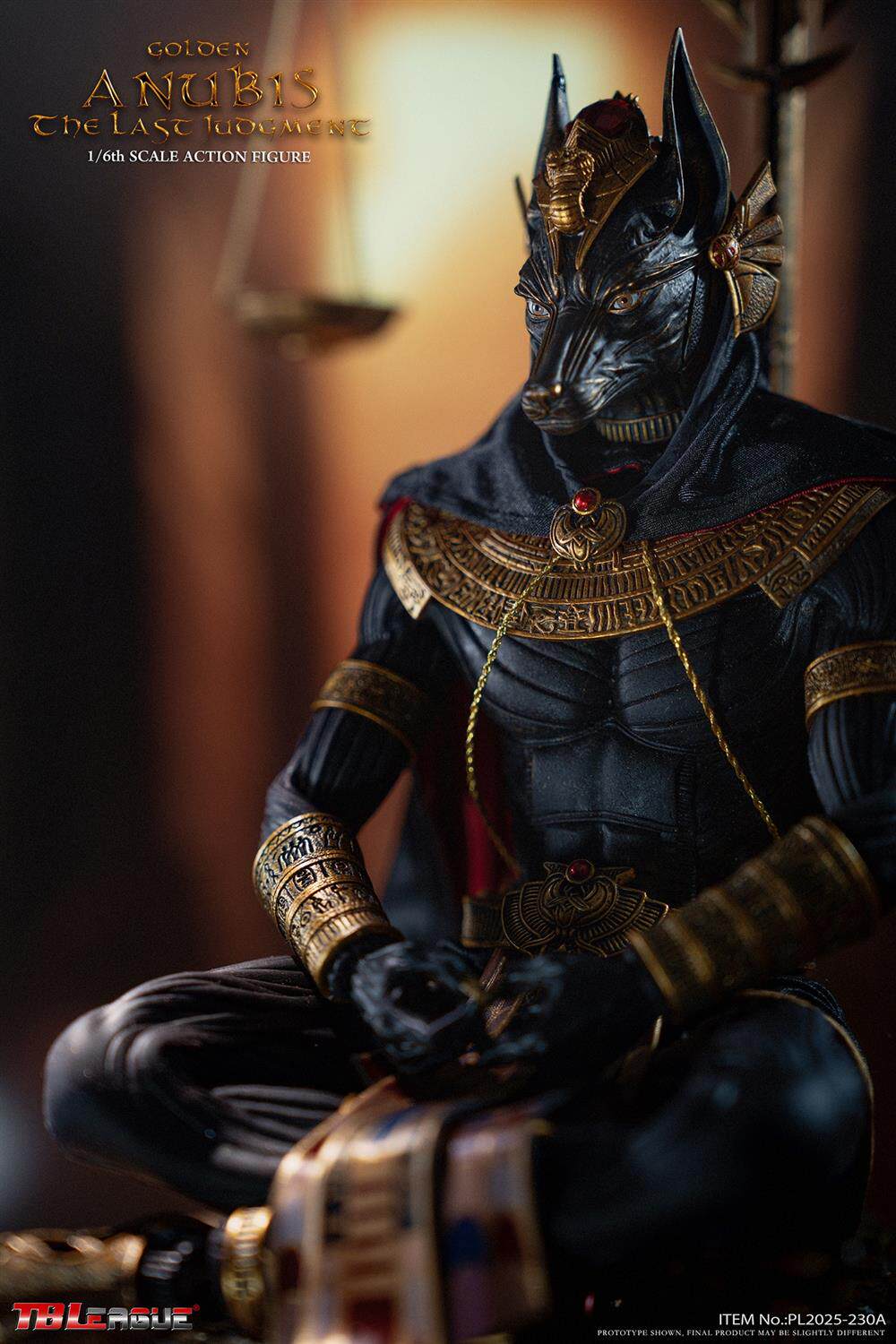 TBLeague 1/6 Scale "Judgment Day" Anubis (PL2025-230AB) Articulated Action Figure