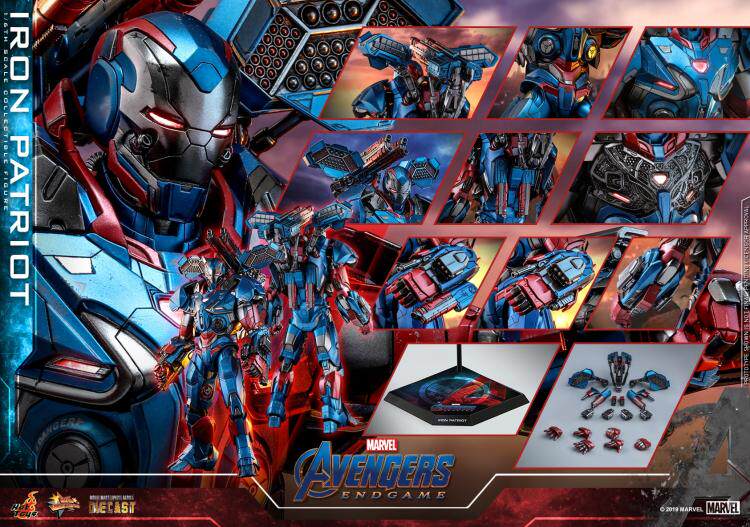 HOTTOYS HT 1/6 Gears of War 2.0 Iron Patriot Articulated Figure MMS547D34