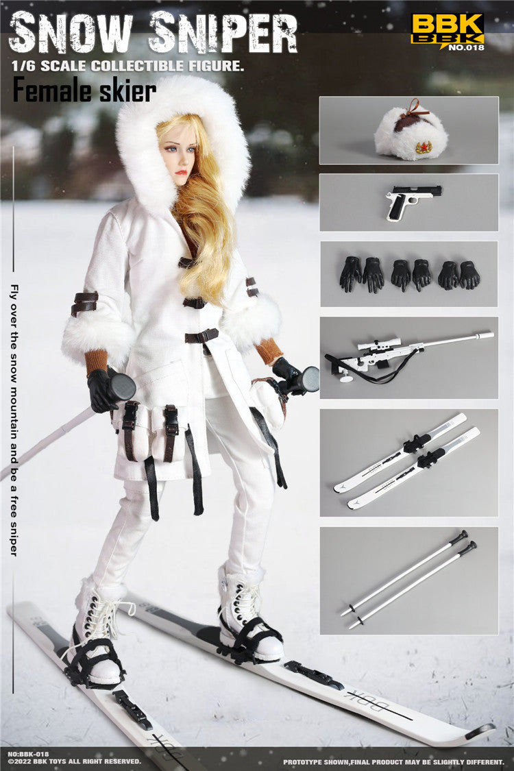 BBK 1/6 Snow Sniper, Action Figure BBK018