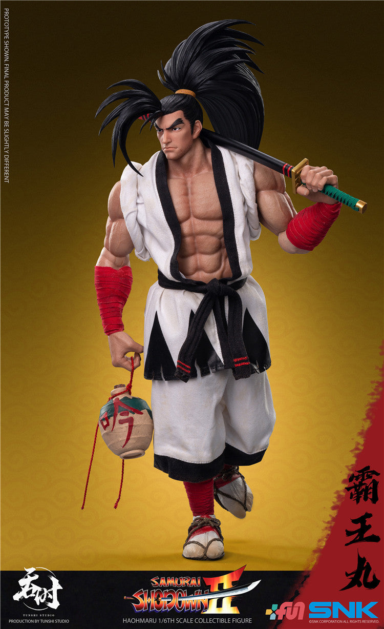 Officially Licensed SNK 1/6 Scale Samurai Shodown Haohmaru Hell Transformation Articulated Figure