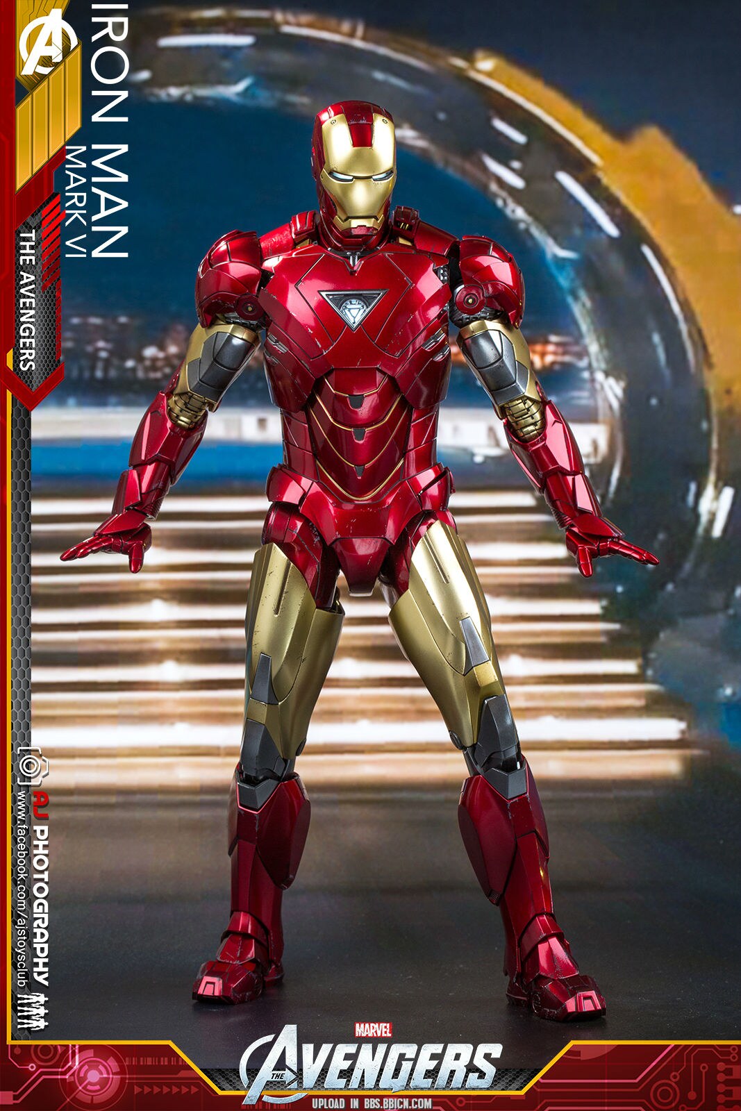 HotToys HT MMS378D17 1/6 alloy die-cast Iron Man MK6 Donny Tony action figure