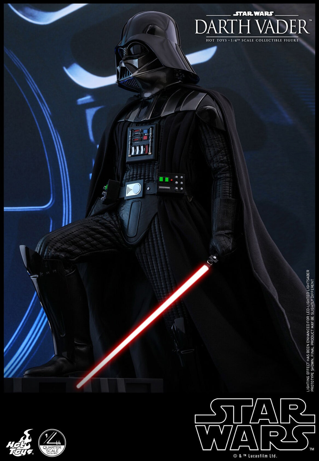 HOTTOYS HT 1/4 Star Wars Episode VI Darth Vader Action Figure QS013