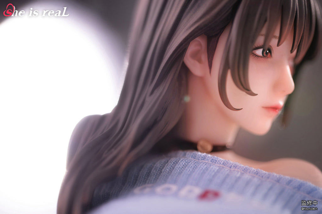 She is real: Hitomio 16 — "Guitar Girl" — Statue-Grade Head Sculpt Figure (Includes Bonus Item) Licensed Version