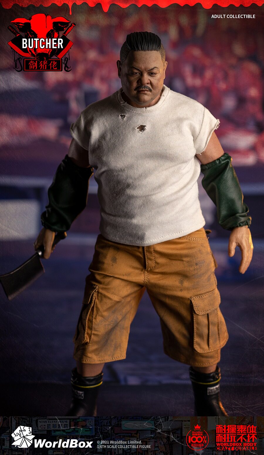 Worldbox 1/6 Street Slave Pork Chopper by Lam Suet (AT033)