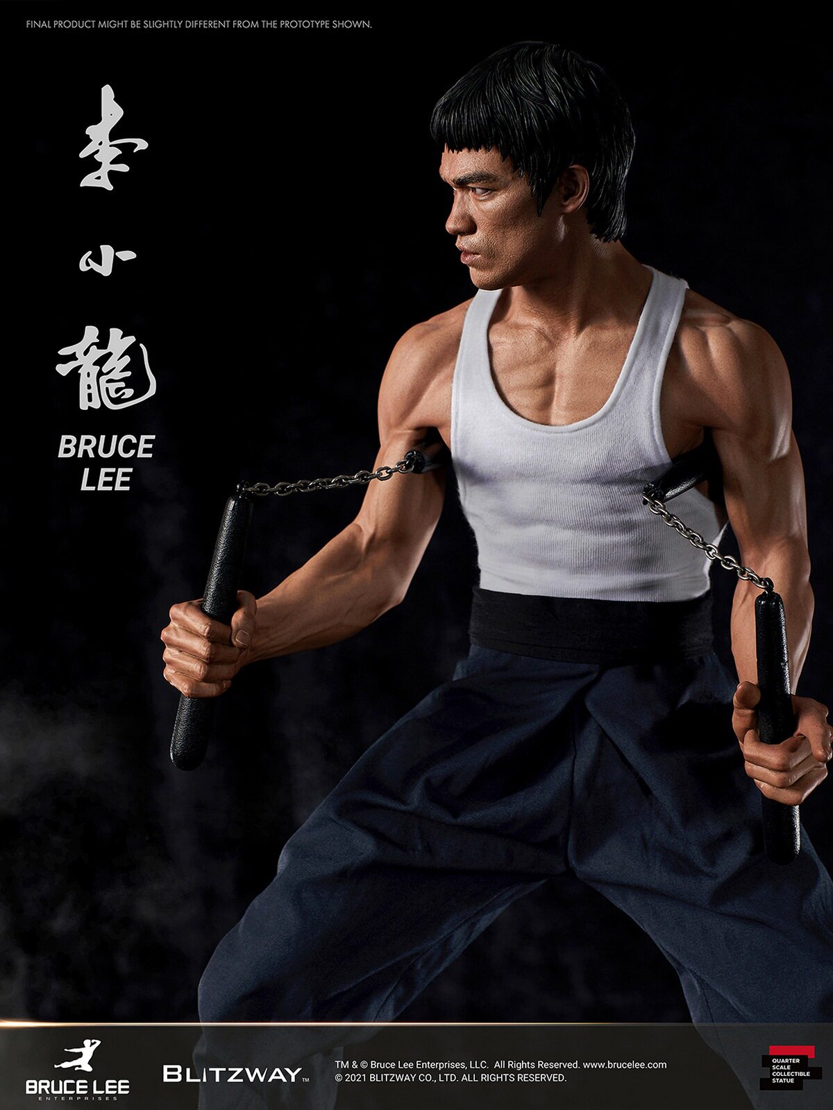 Blitzway 1/4 Bruce Lee Statue, 4th Edition, BW-SS-20901