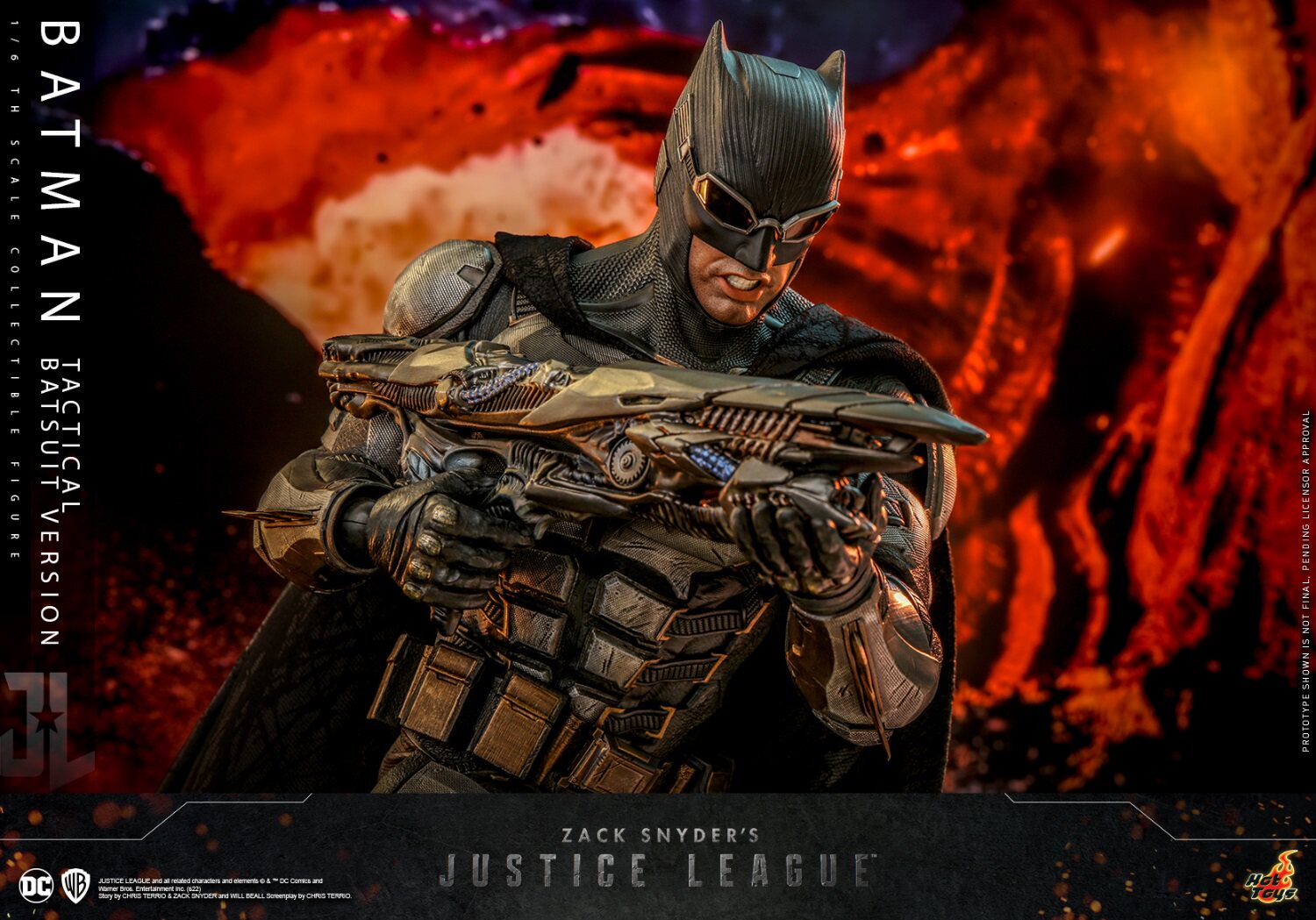 Pre-sales HOTTOYS HT 1/6 Justice League Batman Armored Figure TMS085
