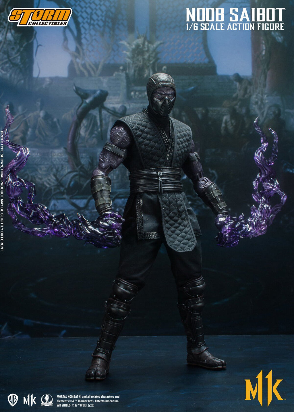 Storm Toys 1/6 Mortal Kombat NOOB SAIBOT Action Figure DCMK12