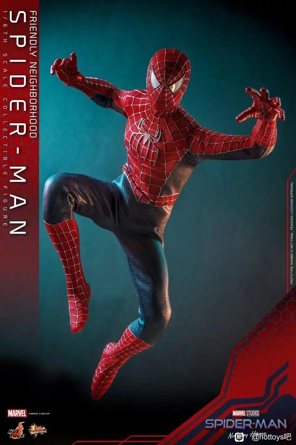 HOTTOYS 1/6 Spider-Man: No Way Back Toby 2.0 MMS662 Articulated Figure