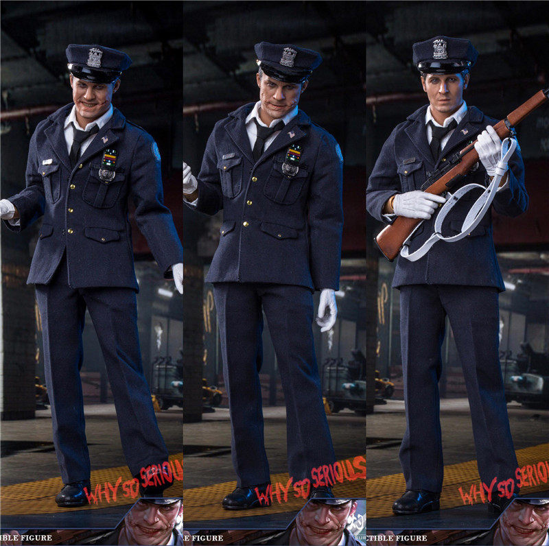 Searing Soul 1/6 Soldier Police Clown BSF002 Batman Heath Ledger JOKER Action Figure