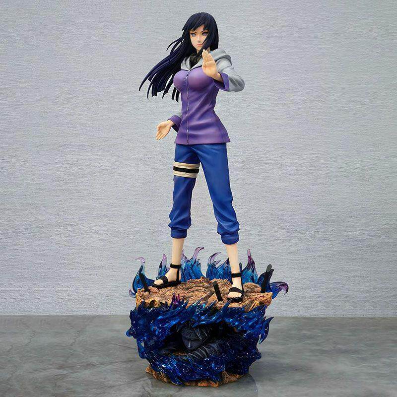 Naruto Hinata Hinata Figure 34cm Large Size Scene Stand Ninja Statue