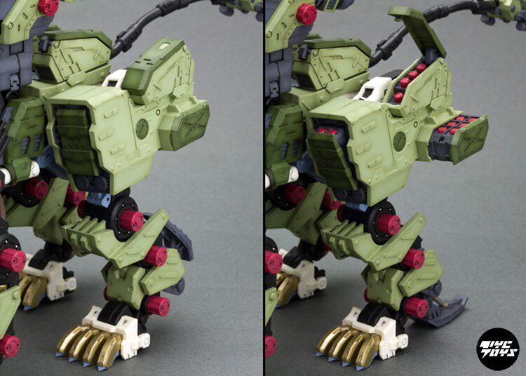 Kotobukiya Zoids Liger Zero — Panzer Unit Assembly Kit (ZD124)