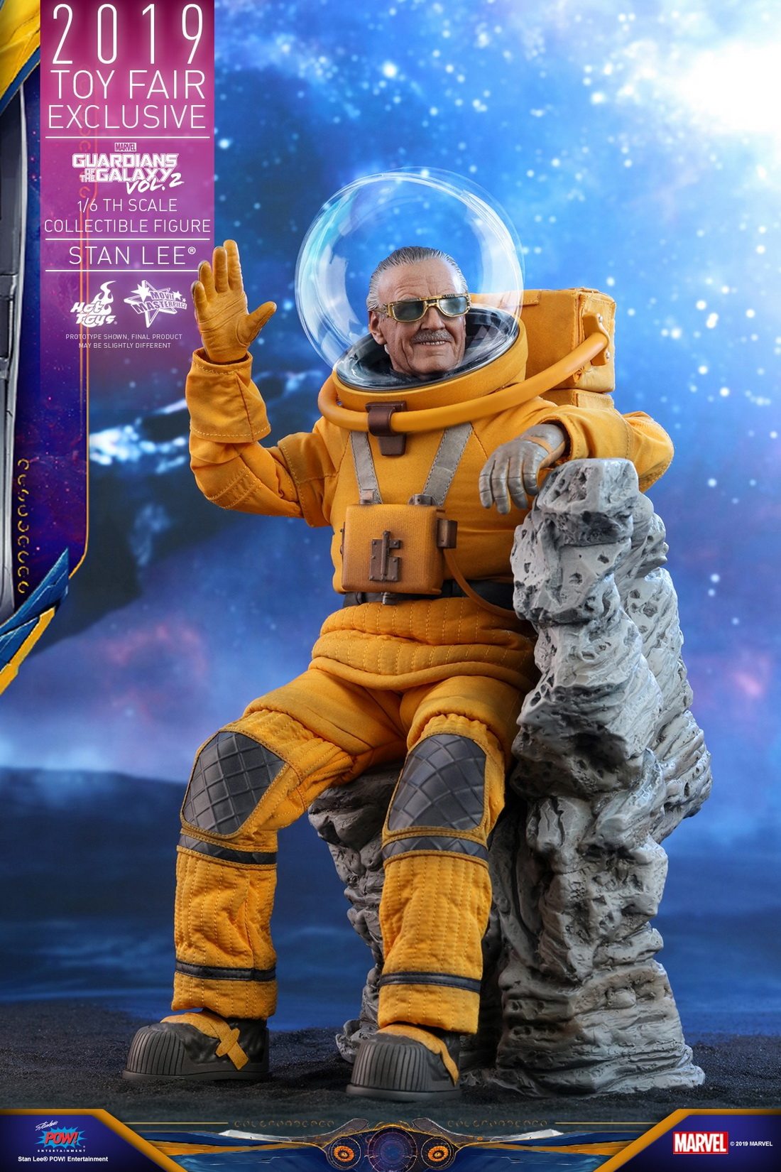 HOTTOYS HT 1/6 Stan Lee 2.0 Event Exclusive Articulated Figure MMS545