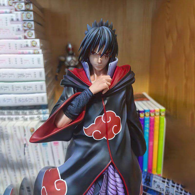 Naruto figure can light up comic platform eagle team Sasuke model GK figure
