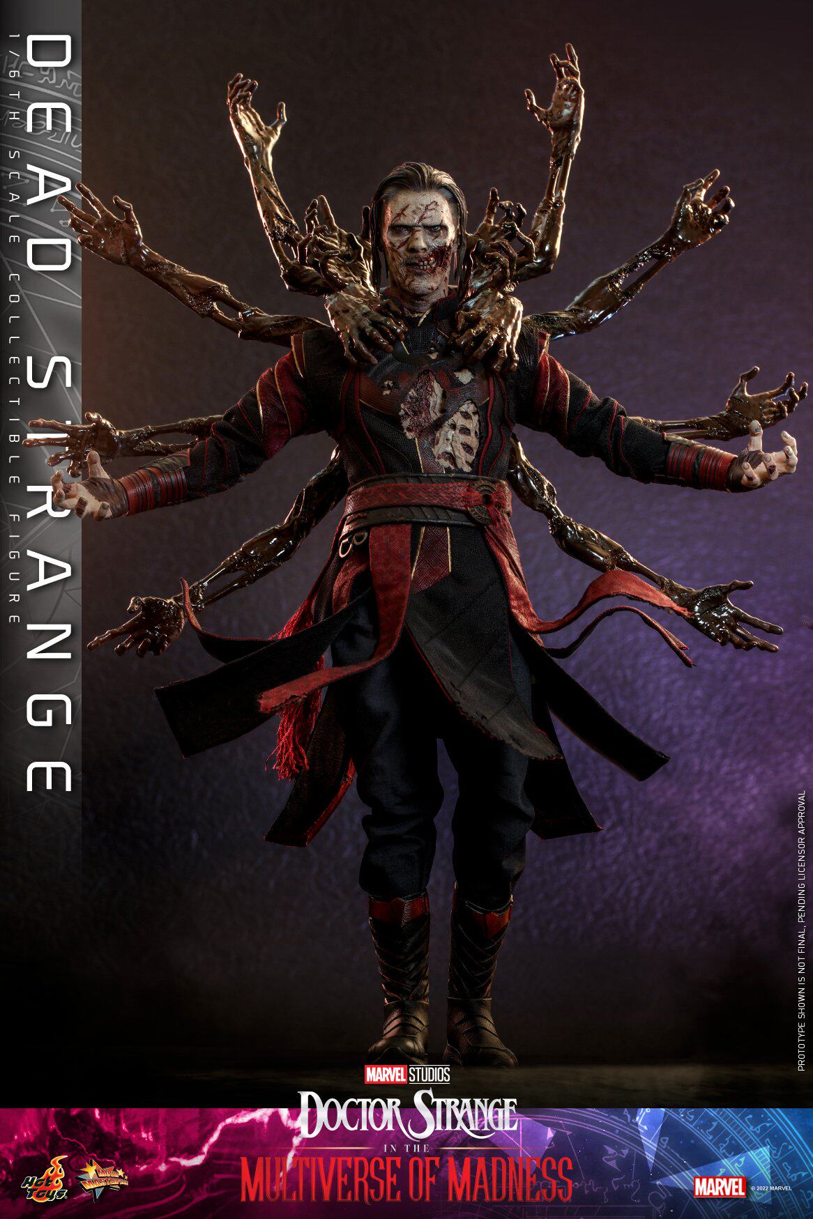 HOTTOYS HT 1/6 Doctor Strange 2: Dead Doctor Action Figure MMS654
