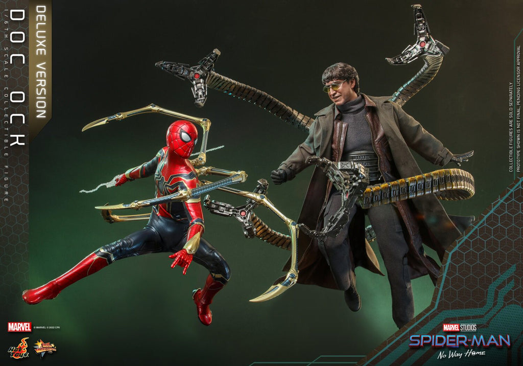 HOTTOYS 1/6 Spider-Man: No Return - Doctor Octopus Action Figure MMS633 Deluxe Edition