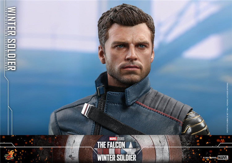HOTTOYS 1/6 Falcon & Winter Soldier Bucky Bucky Winter Soldier Figure TMS039