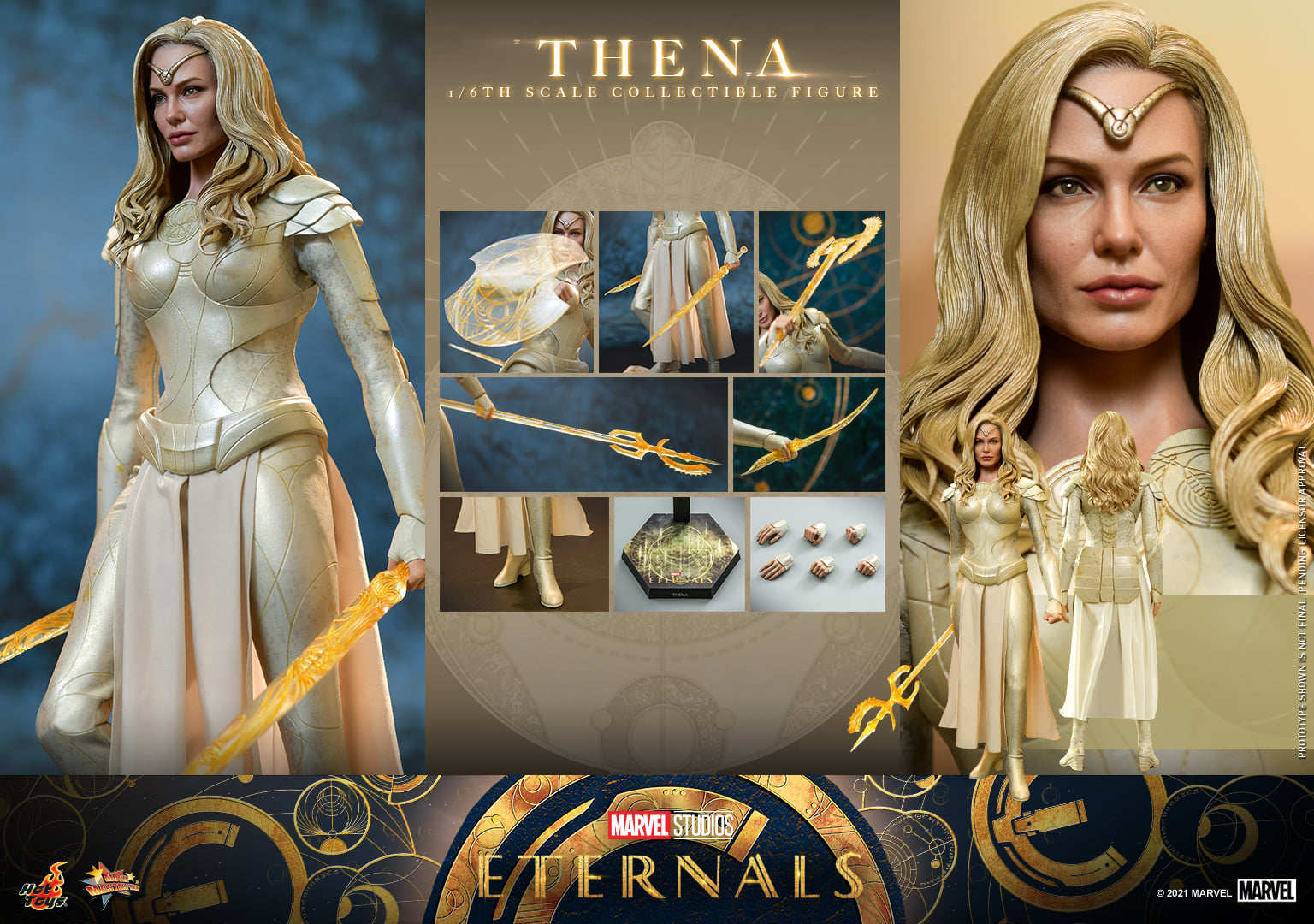 HOTTOYS HT Eternals 1/6 Tina Angelina Jolie Action Figure MMS628