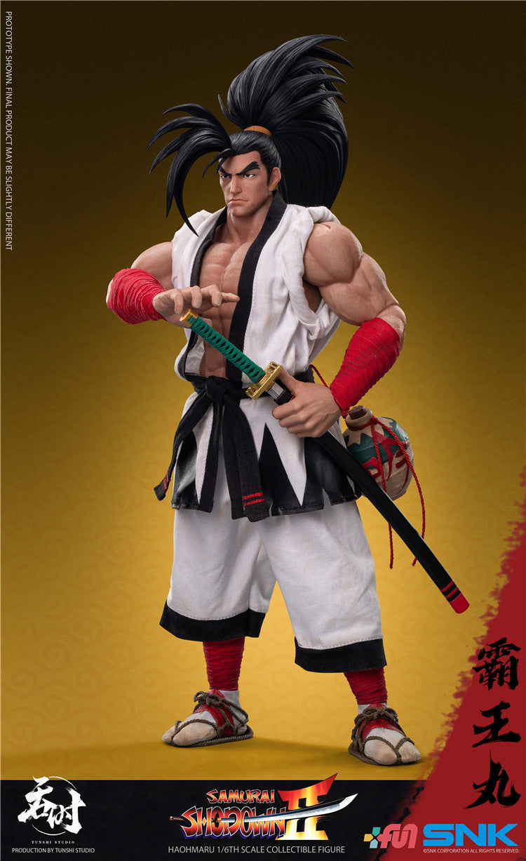 Officially Licensed SNK 1/6 Scale Samurai Shodown Haohmaru Hell Transformation Articulated Figure