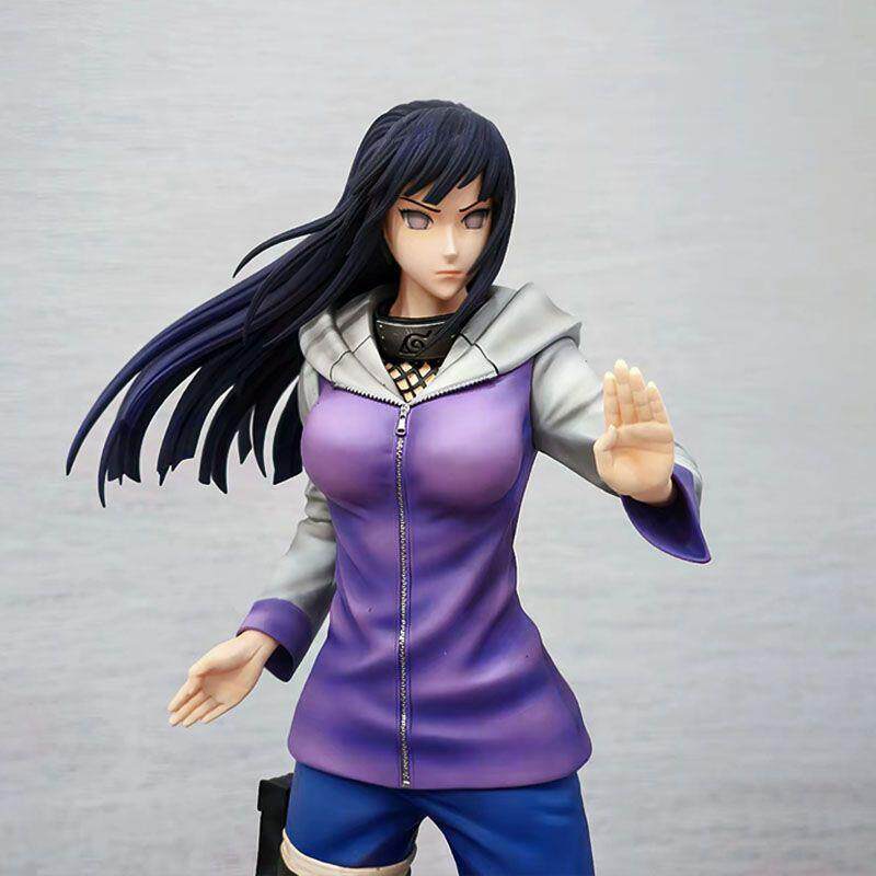 Naruto Hinata Hinata Figure 34cm Large Size Scene Stand Ninja Statue
