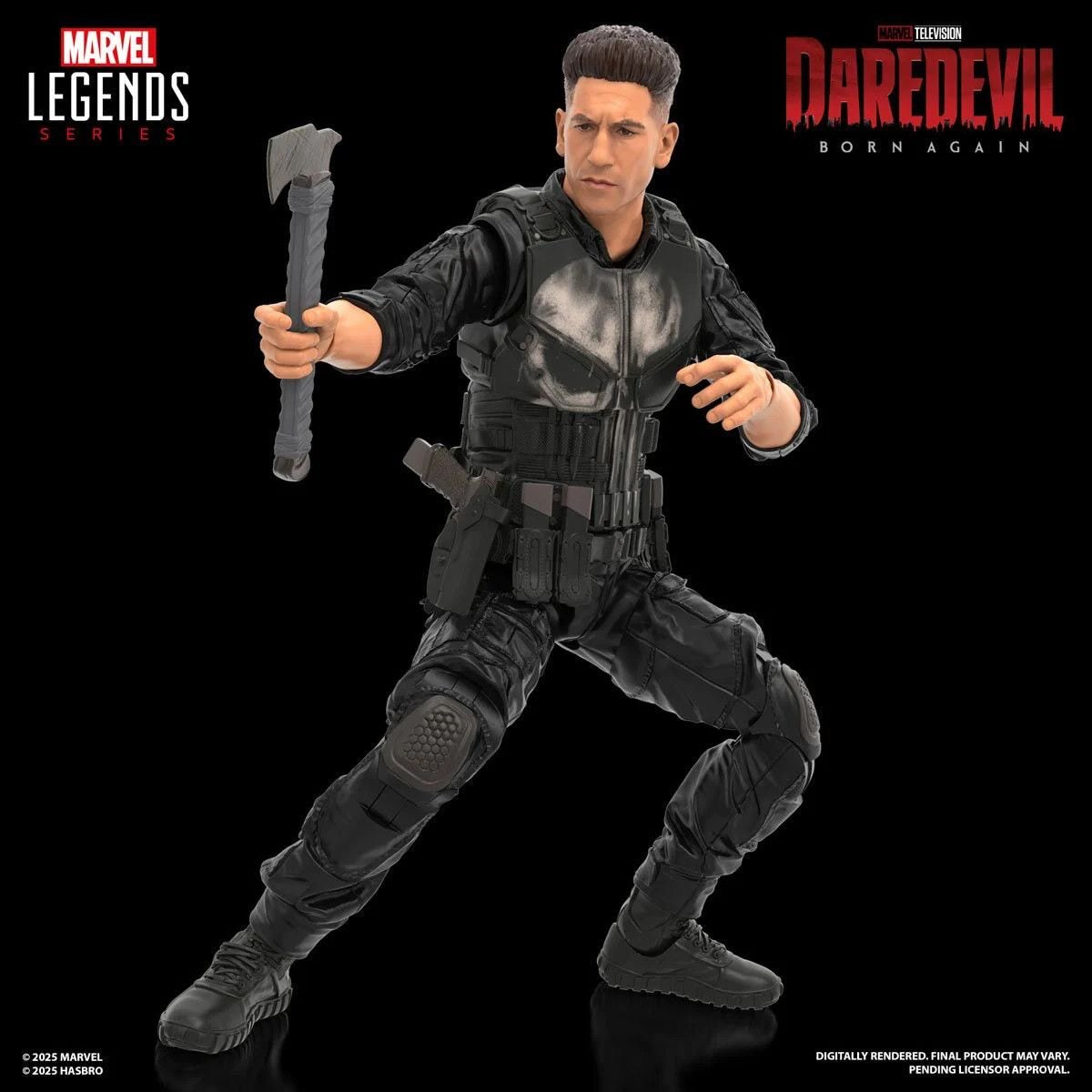 Marvel Legends Series: The Punisher — Highly Articulated Action Figure