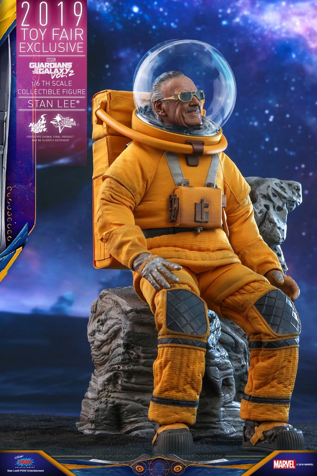 HOTTOYS HT 1/6 Stan Lee 2.0 Event Exclusive Articulated Figure MMS545