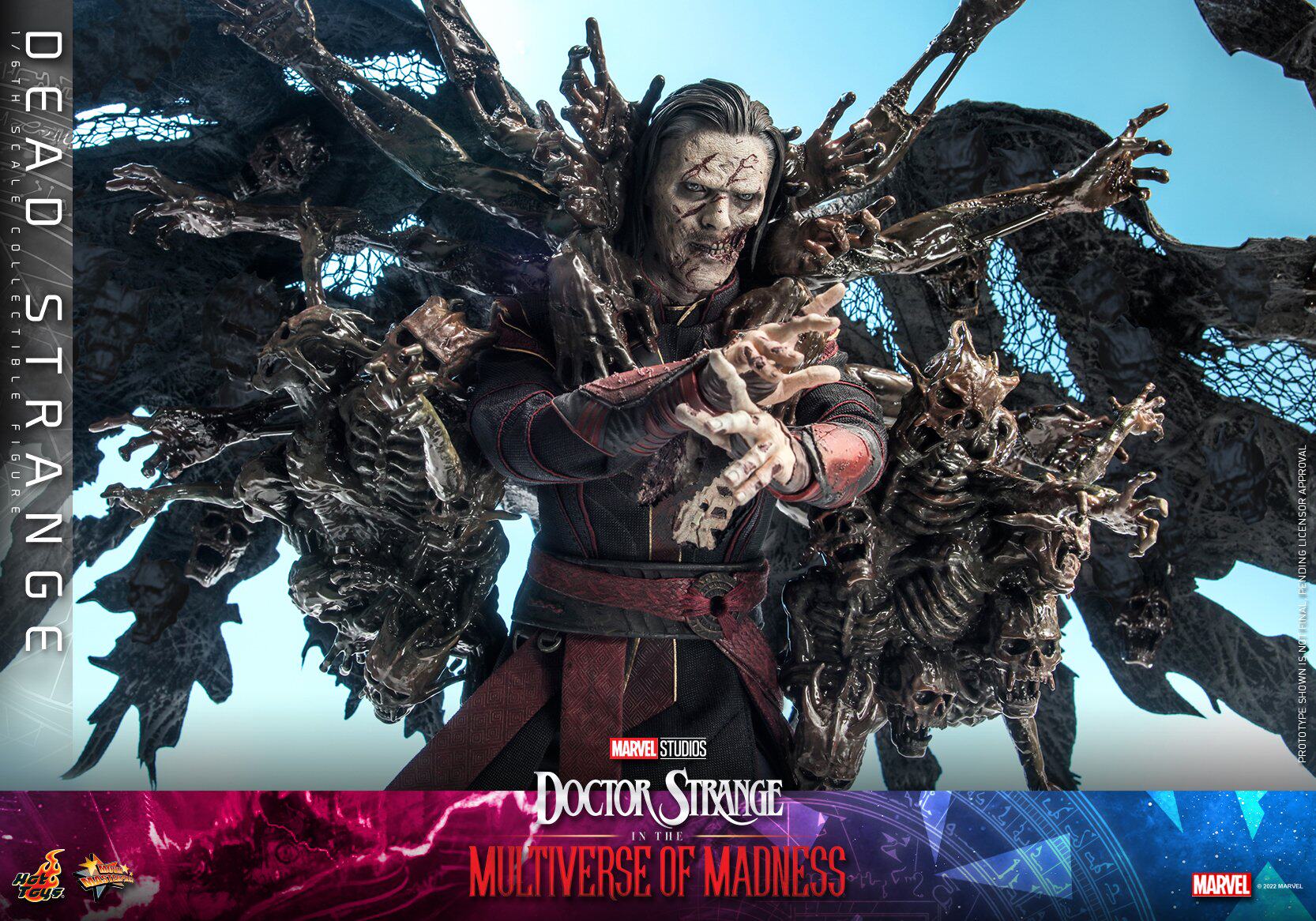 HOTTOYS HT 1/6 Doctor Strange 2: Dead Doctor Action Figure MMS654