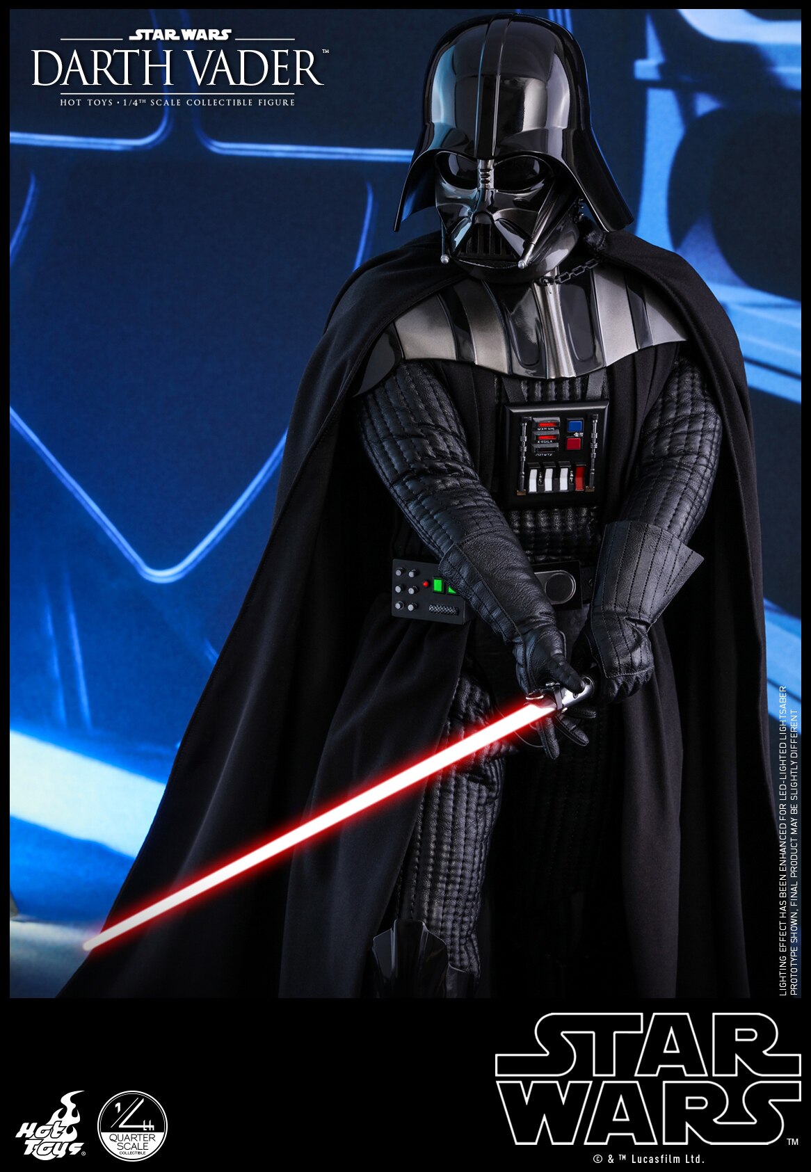 HOTTOYS HT 1/4 Star Wars Episode VI Darth Vader Action Figure QS013