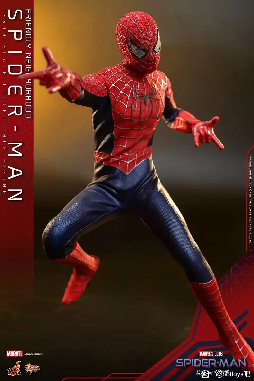 HOTTOYS 1/6 Spider-Man: No Way Back Toby 2.0 MMS662 Articulated Figure