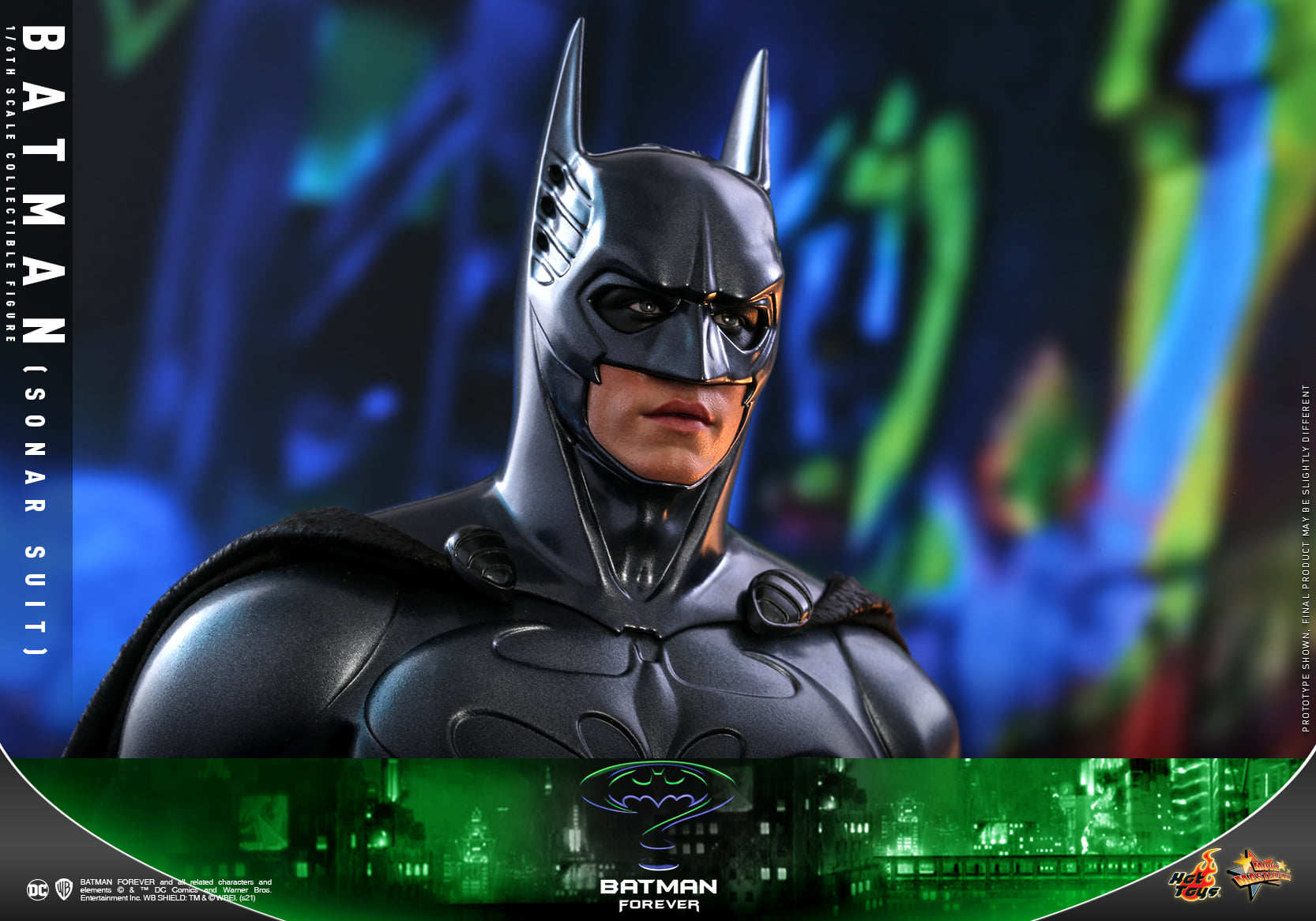 HOTTOYS HT 1/6 Batman Forever Sonar Suit Articulated Figure MMS593