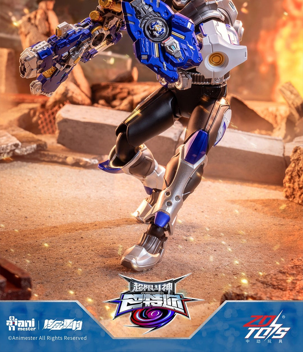 Nuclear Gold Reconstruction: "Transcendent Battle God — Battle F.B.S" (Pre-painted Action Figure)