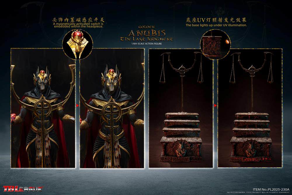 TBLeague 1/6 Scale "Judgment Day" Anubis (PL2025-230AB) Articulated Action Figure