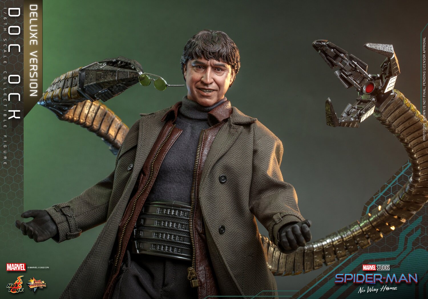 HOTTOYS 1/6 Spider-Man: No Return - Doctor Octopus Action Figure MMS633 Deluxe Edition