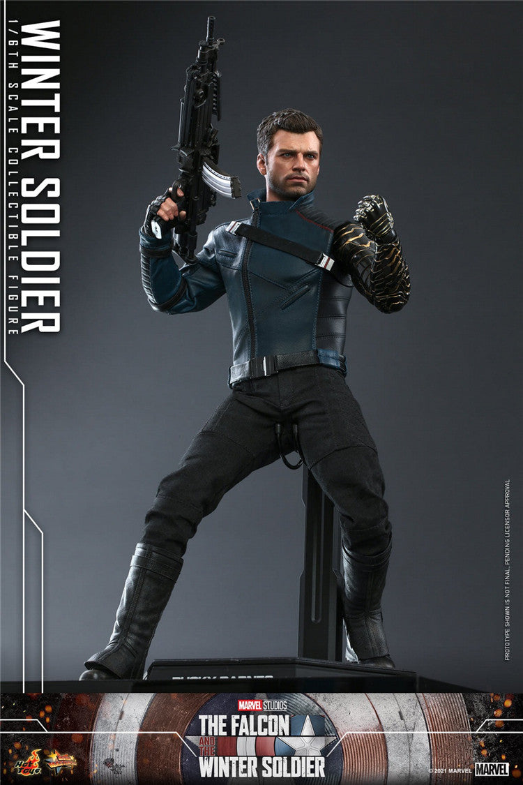 HOTTOYS 1/6 Falcon & Winter Soldier Bucky Bucky Winter Soldier Figure TMS039