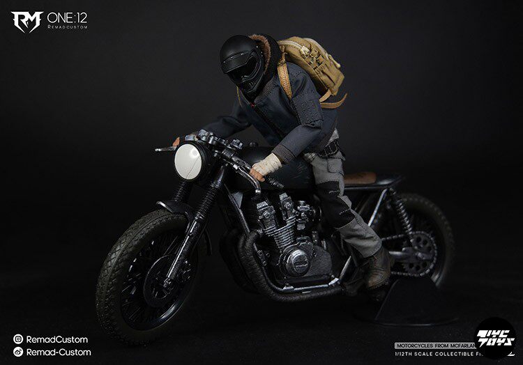 REMADCUSTOM "Motor Wanderer" 6-inch Articulated Figure (Cloth Outfit) — RM-013