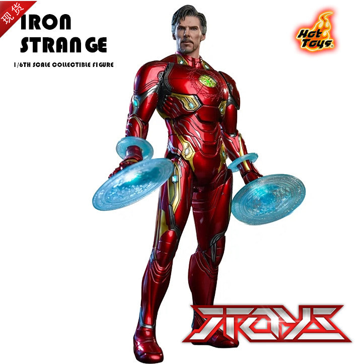 HT MMS606D41 Avengers Alloy Steel Doctor Strange Action Figure