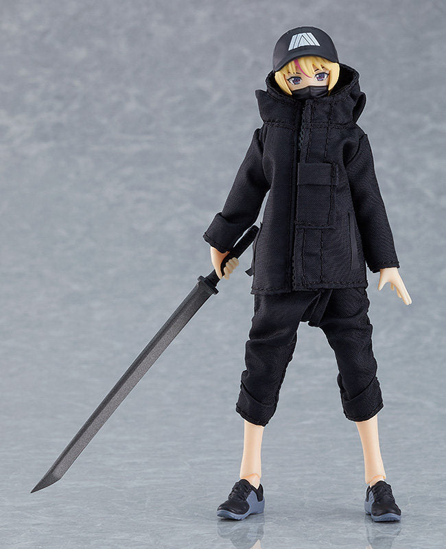 MF figma Styles 524 YUK — Female Action Figure with Accessory Set