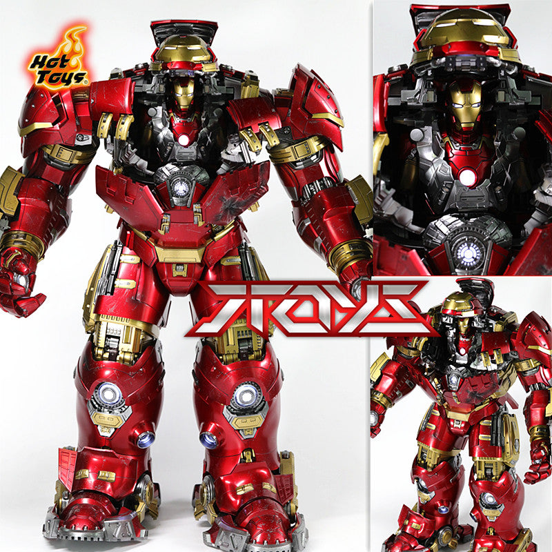 HT HOTTOYS Iron Man Hulkbuster 1.0 2.0 Armor MK44 1/6 Avengers 60cm high movable figure