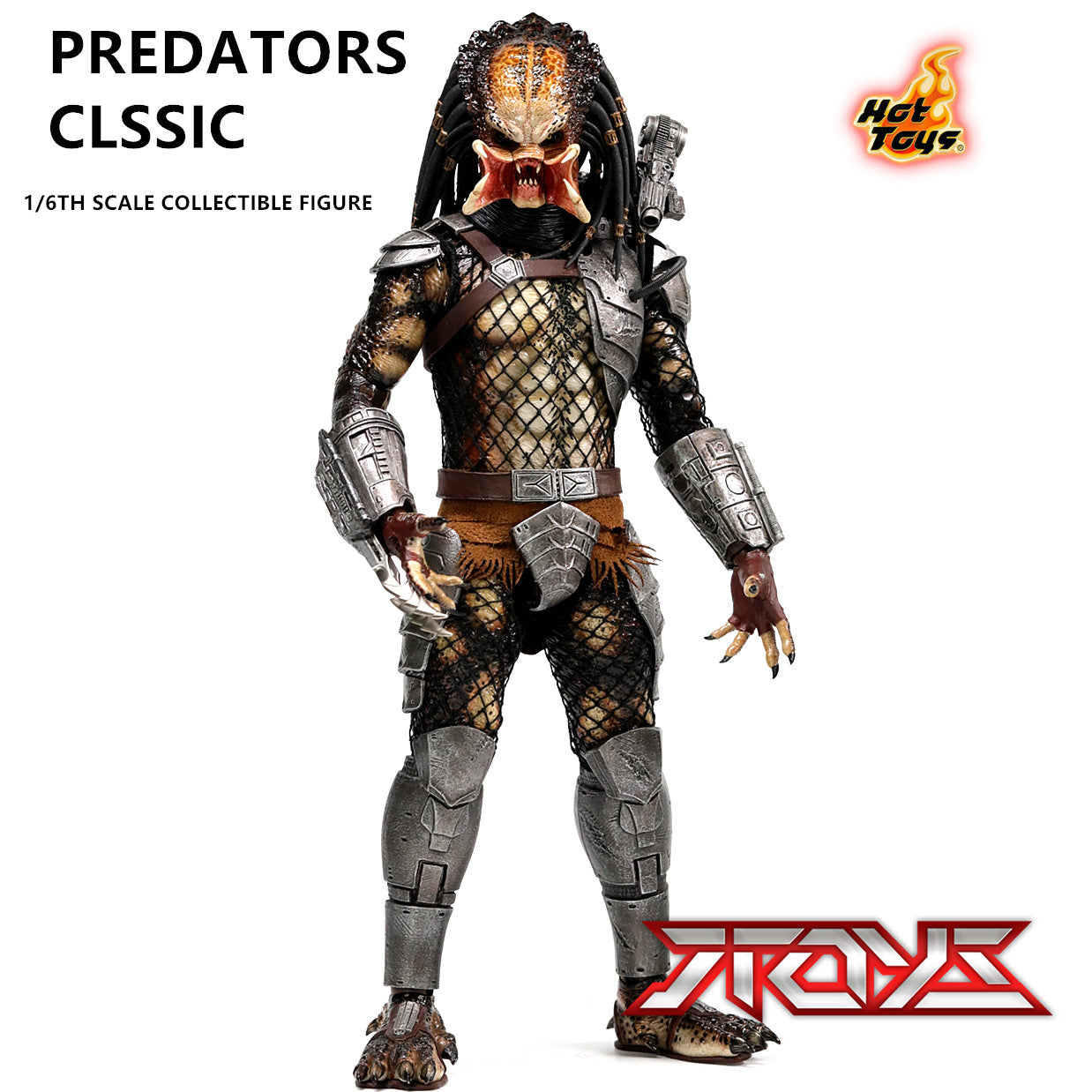Hot Toys HT 1/6 MMS162 Predator Original Predator New P1 2.0 Model Figure Standard Version